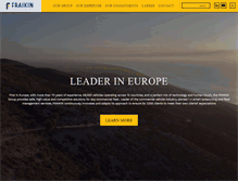Tablet Screenshot of fraikin.com