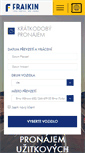 Mobile Screenshot of fraikin.cz