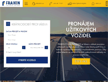 Tablet Screenshot of fraikin.cz